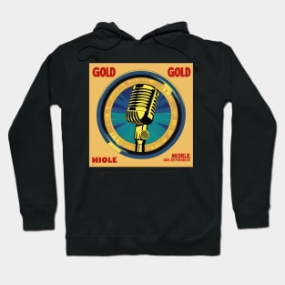 Singer Microphone Album Cover Art Hoodie